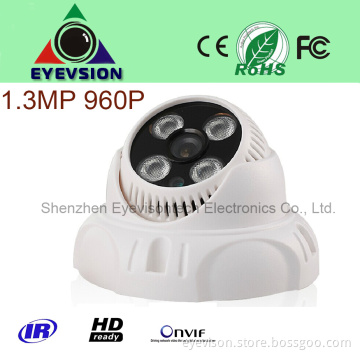 1.3MP CMOS HD (960P) IP IR Security Dome Camera (EV-N13038D-IR-T)